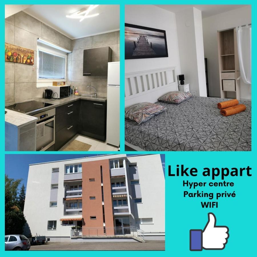 Ferienwohnung Le Like Appart Des 3 Frontieres Saint-Louis  Exterior foto